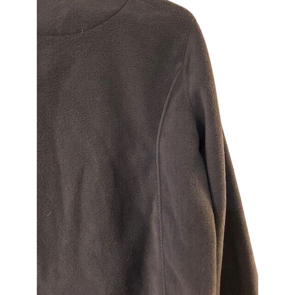 CABELA'S Men's Fleece Jacket LARGE Blue Embroidered Logo Full Zip Coat - Picture 11 of 11